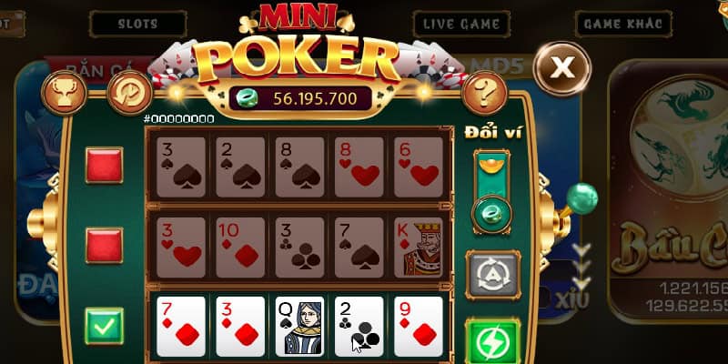 Bảng thưởng và tính năng nổ hũ của game