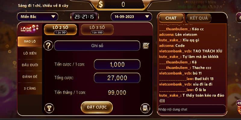 Người chơi đừng quên tham gia khuyến mãi số đề tại Nhatvip