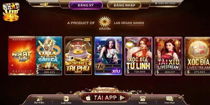 Giới thiệu về cổng game Nhatvip