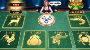 Bầu cua là trò chơi rất được yêu thích tại Nhatvip