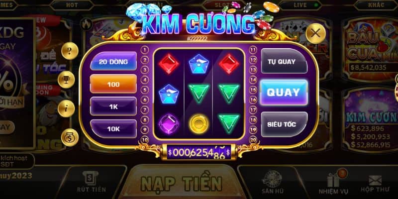 Kim Cương Nhatvip - mang đến nhiều trải nghiệm thú vị cho người chơi