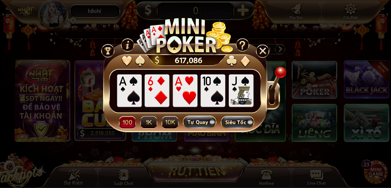 Cơ hội trúng thưởng tại sảnh mini game Nhất Vip cao